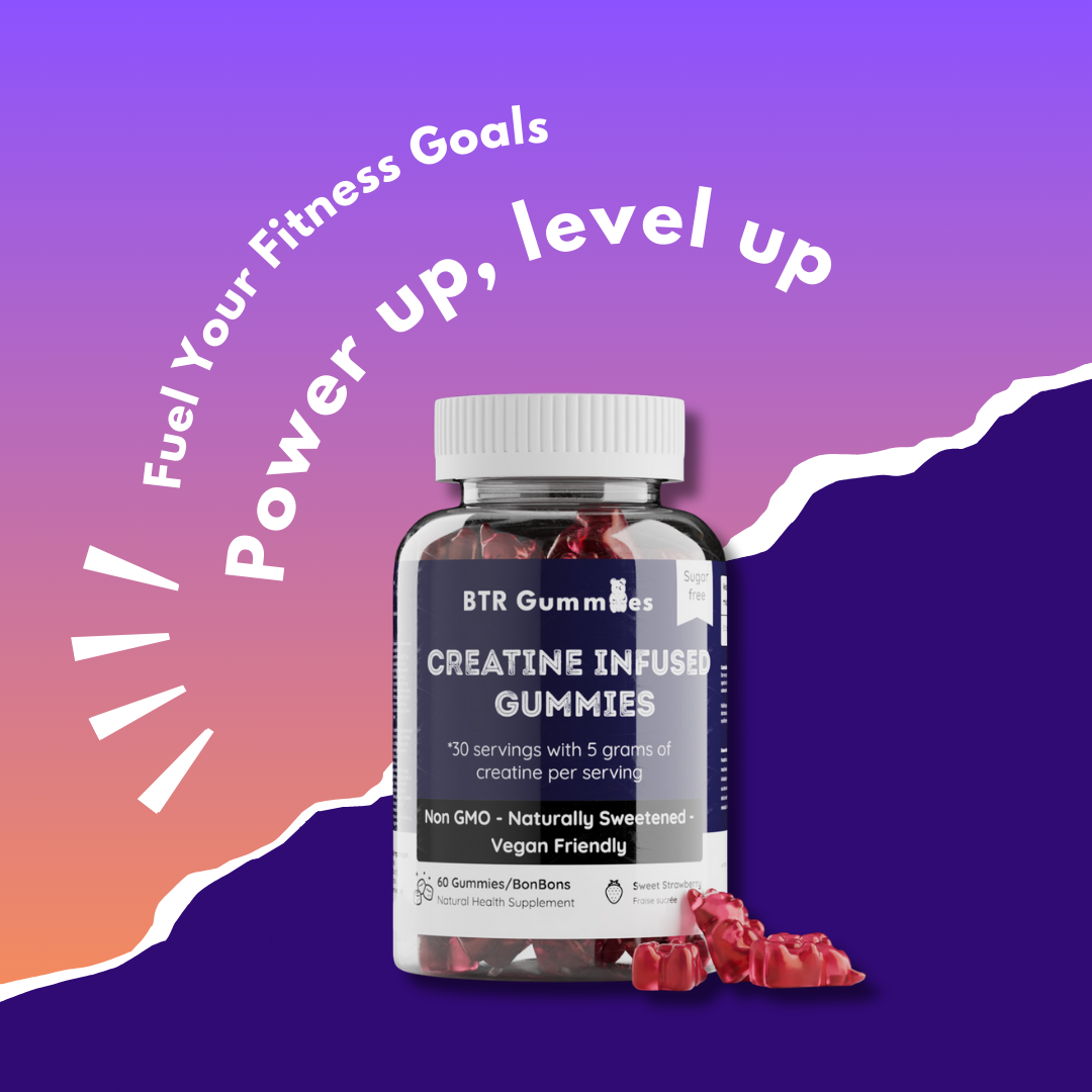 Creatine Gummies for Muscle Growth & Recovery