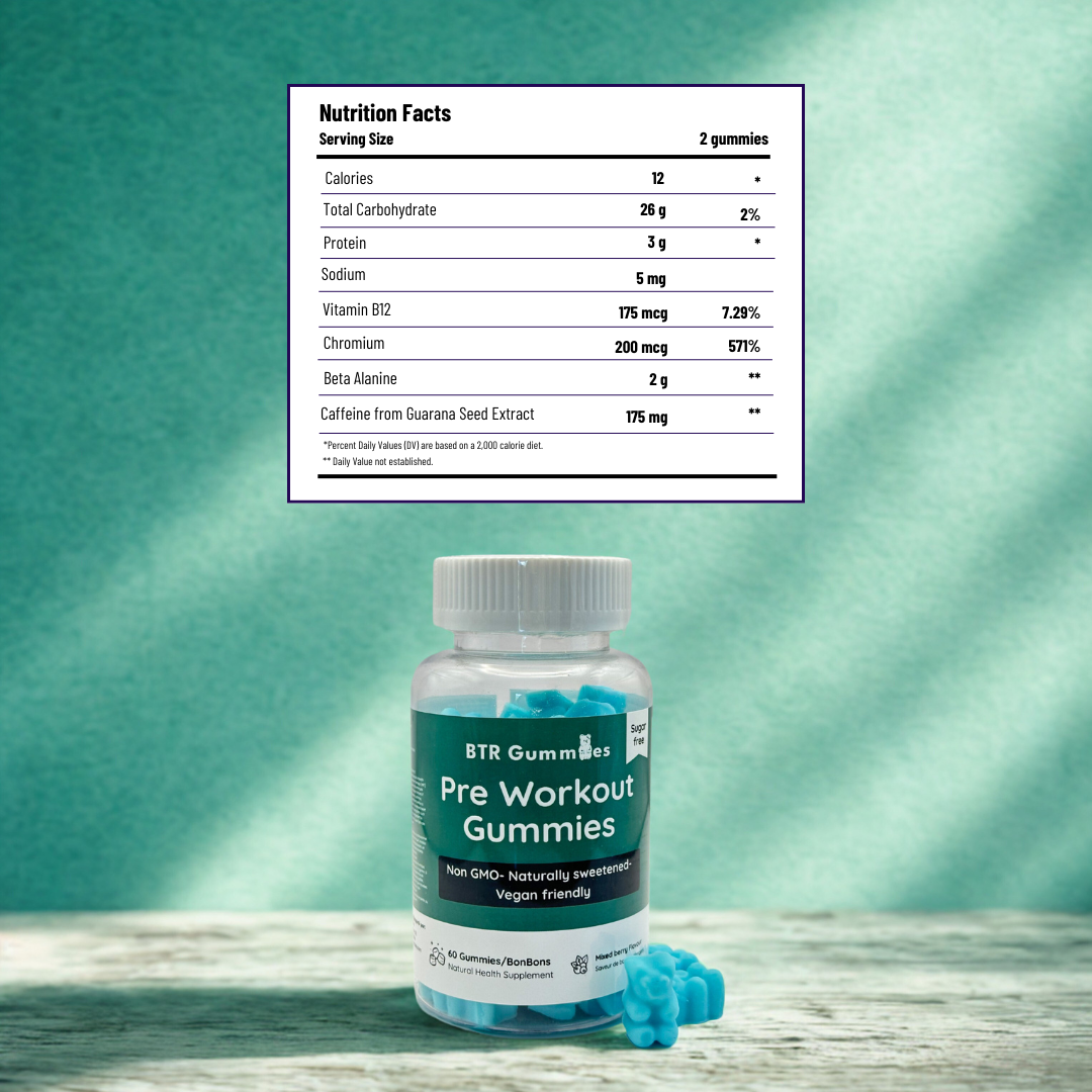 Pre - Workout Gummies